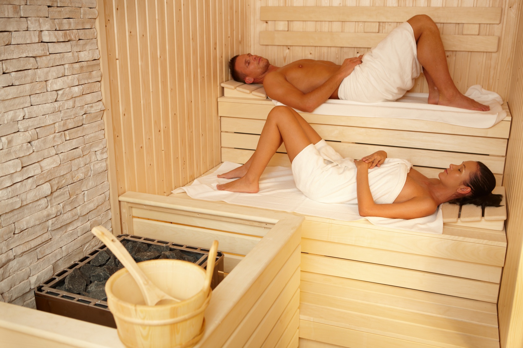 Full service sauna