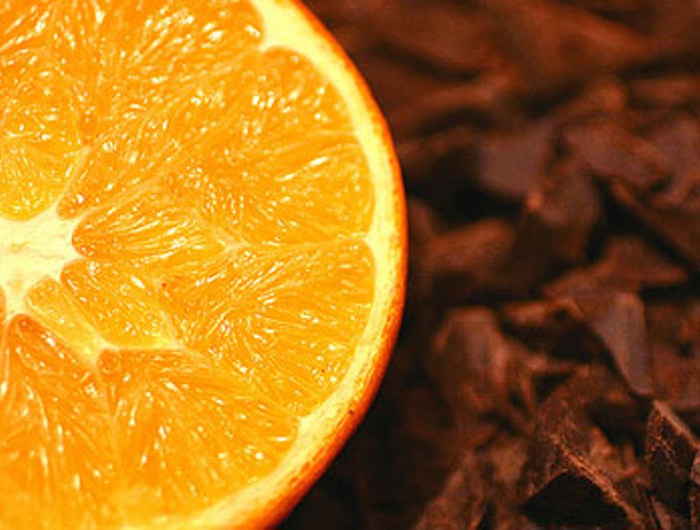 Апельсинка в шоколаде с травяной баней